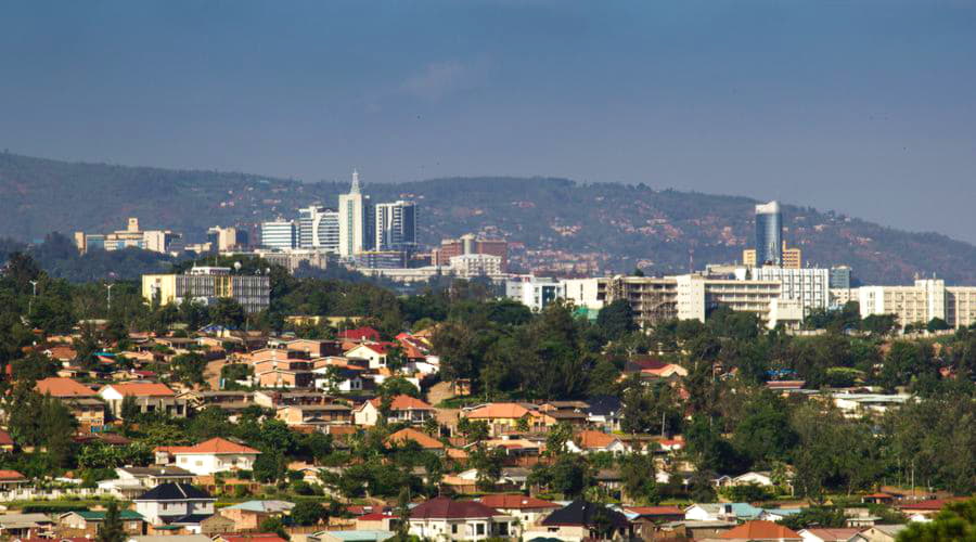 Populairste voertuigkeuzes in Kigali